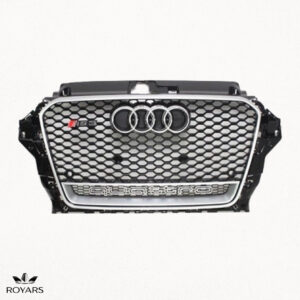 Calandre Audi A3 8V Look RS3 Silver face